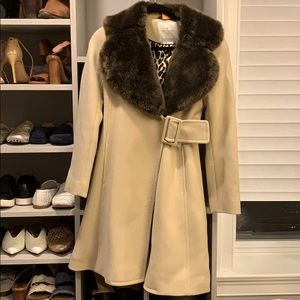 Kate spade camel coat